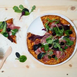 Pizza tallerken 32 cm hvit