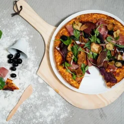 Pizza tallerken 32 cm hvit