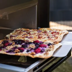 Pizzaovn multifunksjonovn utendørs svart