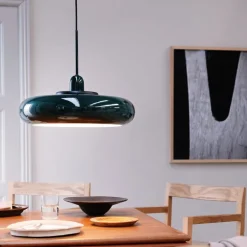 Planet pendel 36 cm grønn