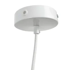 Planet pendel 36 cm hvit