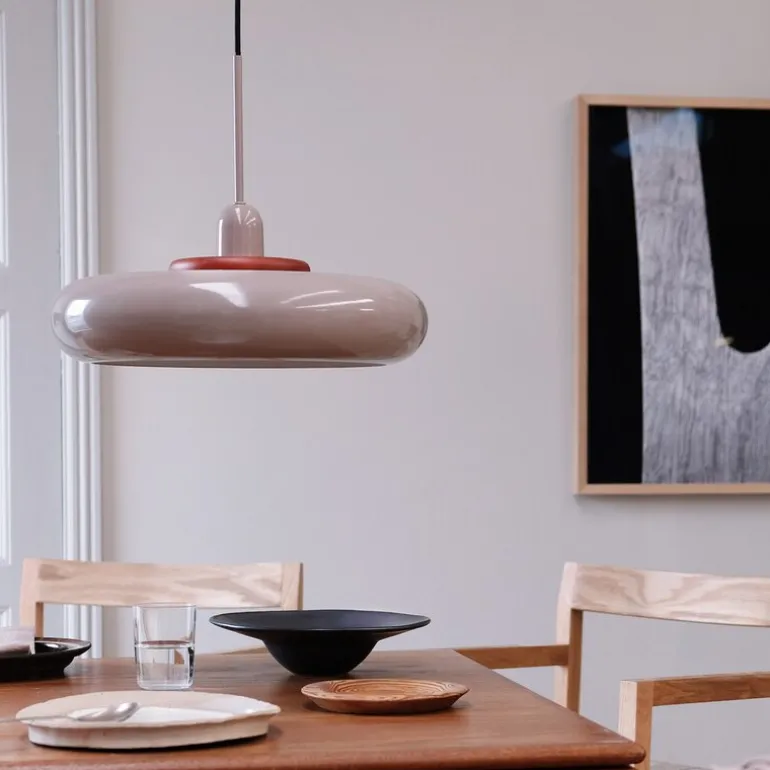 Planet pendel 36 cm latte