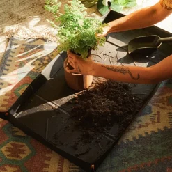 Plantematte 82,5x44,5x6 cm svart