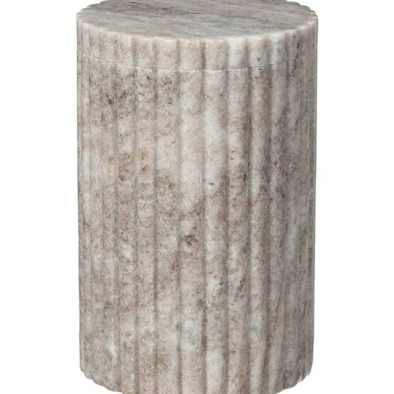 Platon oppbevkrukke 15x10 cm light brown