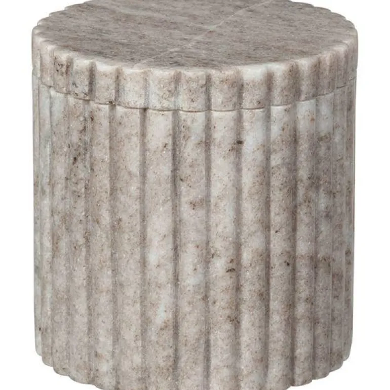 Platon oppbevkrukke 10x10 cm light brown