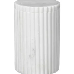 Platon oppbevkrukke 15x10 cm hvit