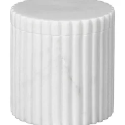 Platon oppbevkrukke 10x10 cm hvit