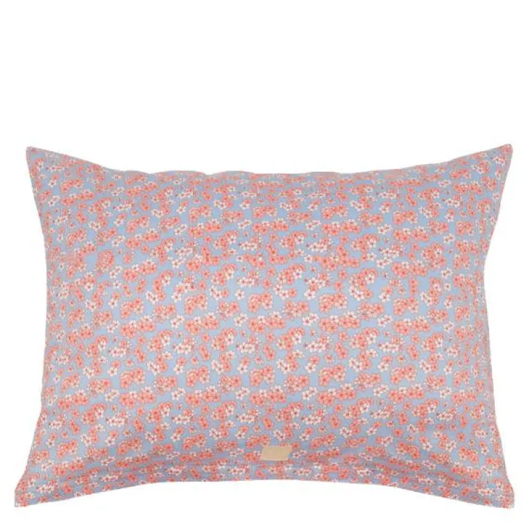 Pleasantly putetrekk 70x50 cm lys blå/rose