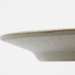 Pleat asjett 22 cm grå/brun