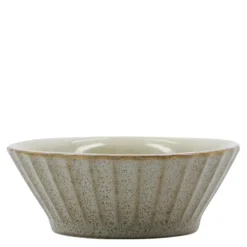 Pleat bolle 8 cm grå/brun