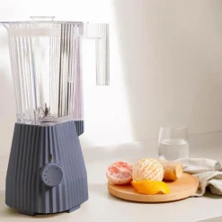 Plissé blender 1,5L grå