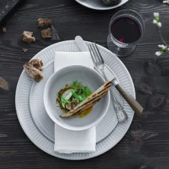 Plissé tallerken 28 cm