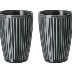 Plissé termokrus 25 cl 2 stk midnight blue