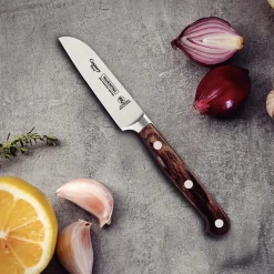 Polywood grønnsakskniv 7,5 cm brun