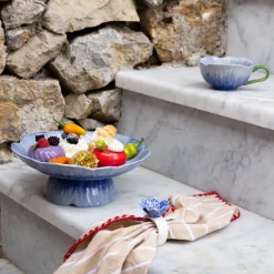 Poppy cookie-stativ 26 cm blue