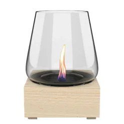 Poppy lykt B24 cm hvit