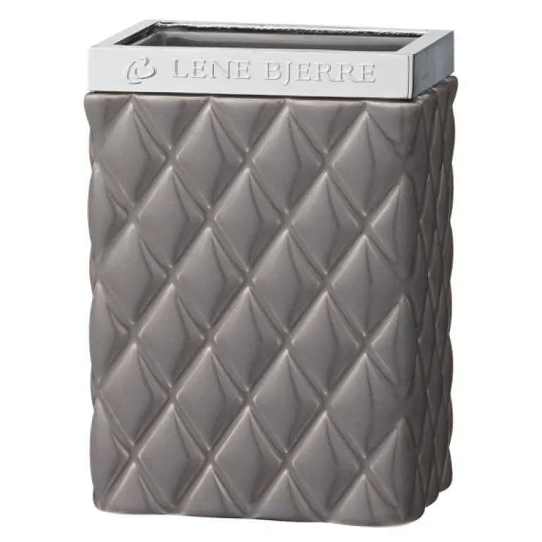 Portia tannbørsteholder 11 cm grå