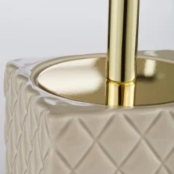 Portia toalettbørste 39 cm brun sand