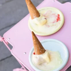 Porto mini tallerken 17 cm gul