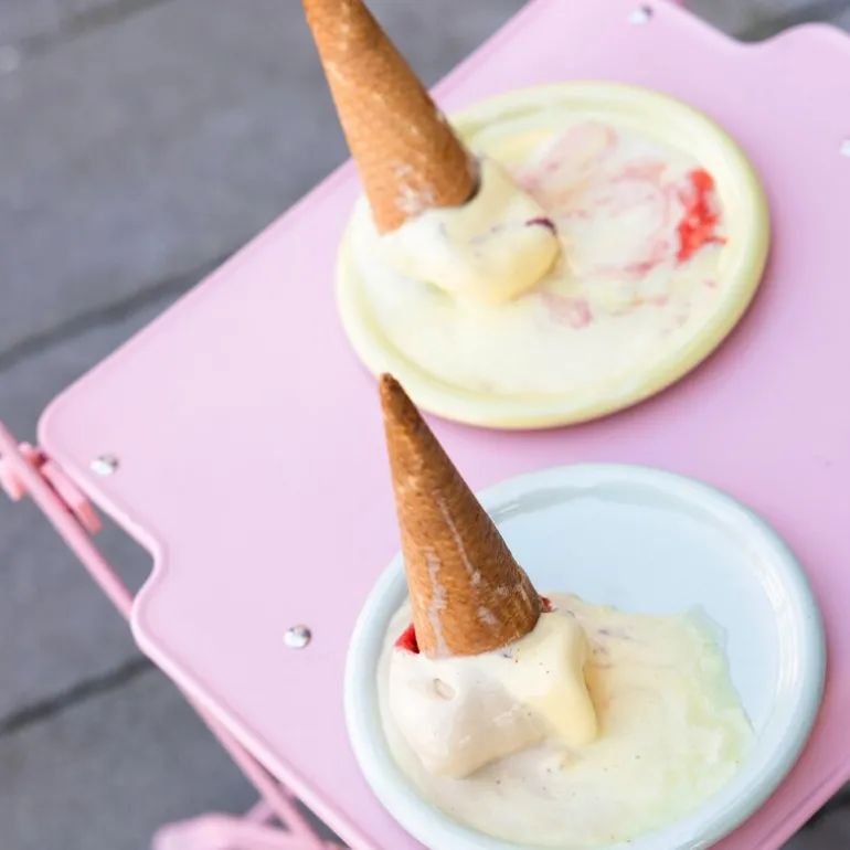 Porto mini tallerken 17 cm gul