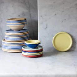 Porto mini tallerken 17 cm gul