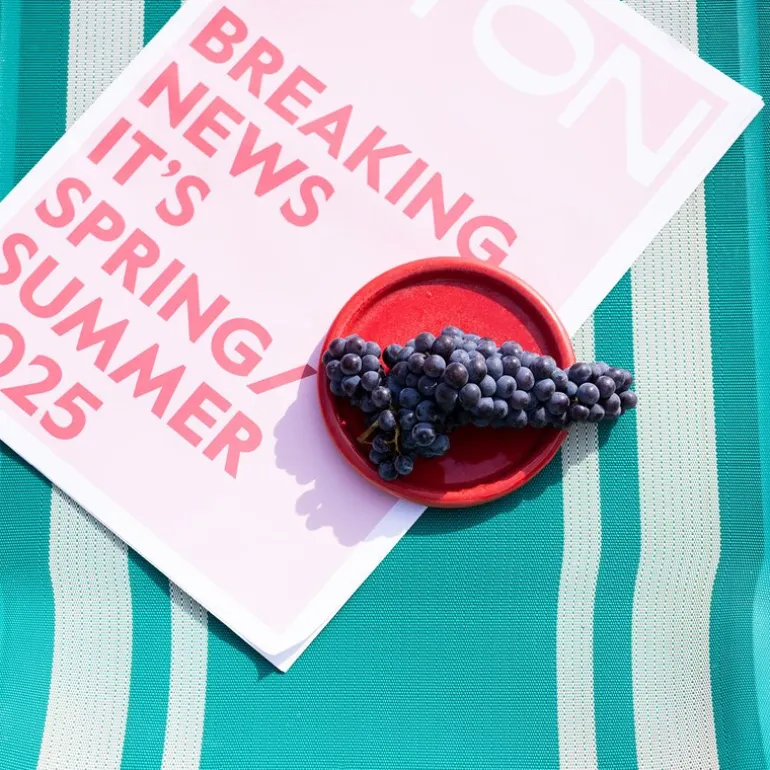 Porto mini tallerken 17 cm rød