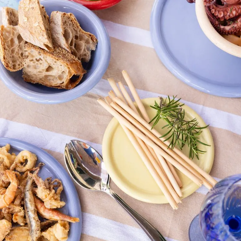 Porto skål 18 cm lys blå