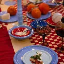 Porto skål 18 cm lys blå