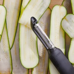 Potetskreller ergonomisk svart