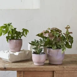 Potteskjuler Ø12,5 cm rosa