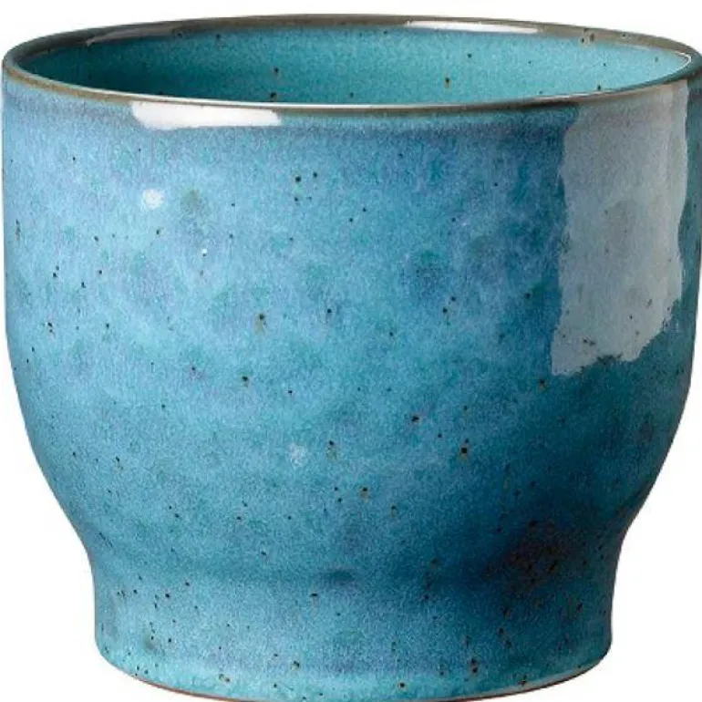 Potteskjuler Ø14,5 støvet blå
