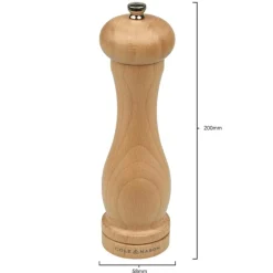 Precision pepperkvern 20 cm bøk natur