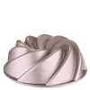 Premium kakeform snurre 24 cm rose gold