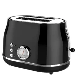 Premium Retro brødrister svart