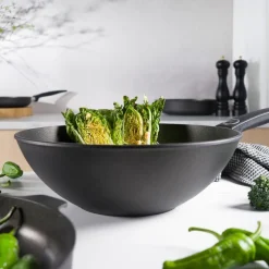 Premium wokpanne 4,5L svart