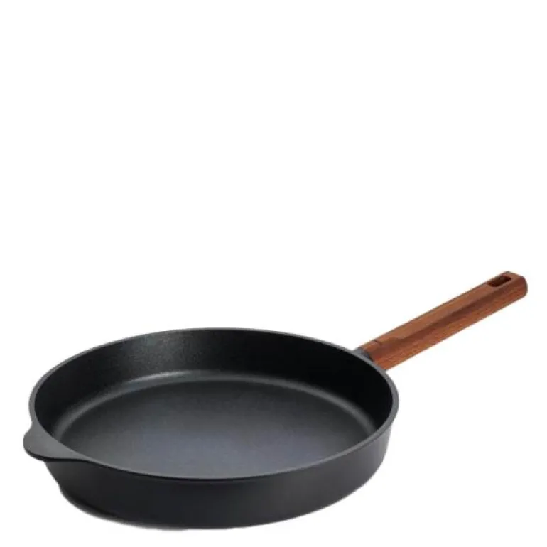 Premium wood stekepanne 28 cm svart/natur