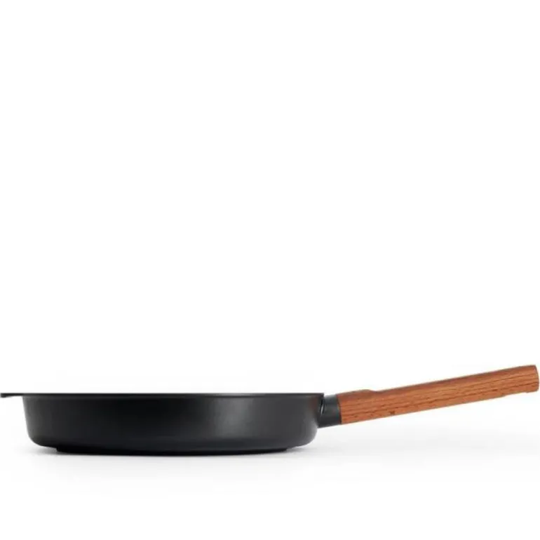 Premium wood stekepanne 28 cm svart/natur