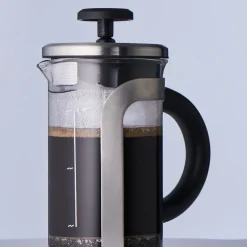 Presskanne 3 kopper svart