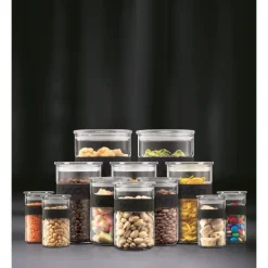 Presso oppbevaringssett 12 deler