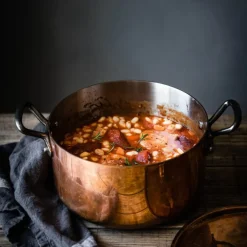 Prima Matera gryte 24 cm kobber/støpejern