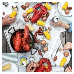 Prima Matera gryte 3,3L 20 cm kobber/støpejern