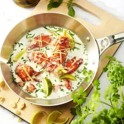 Prima Matera stekepanne 24 cm kobber