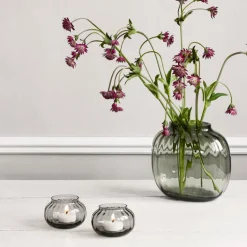 Primula telyslykt 9,5 cm smoke