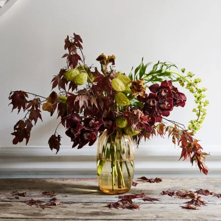 Primula vase 25,5 amber