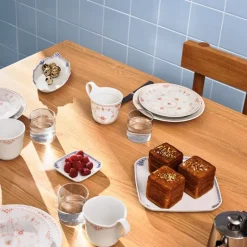 Prinsesse firkantet tallerken 21 cm