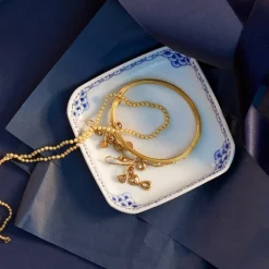 Prinsesse firkentet asjett 10 cm