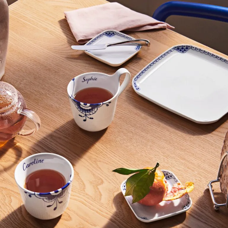 Prinsesse firkentet asjett 10 cm