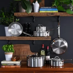 Probond grytesett 10 deler stål