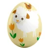 Påskeegg 10x15 cm Lam gul