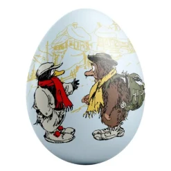 Påskeegg 10x15 cm Ludvig og Solan